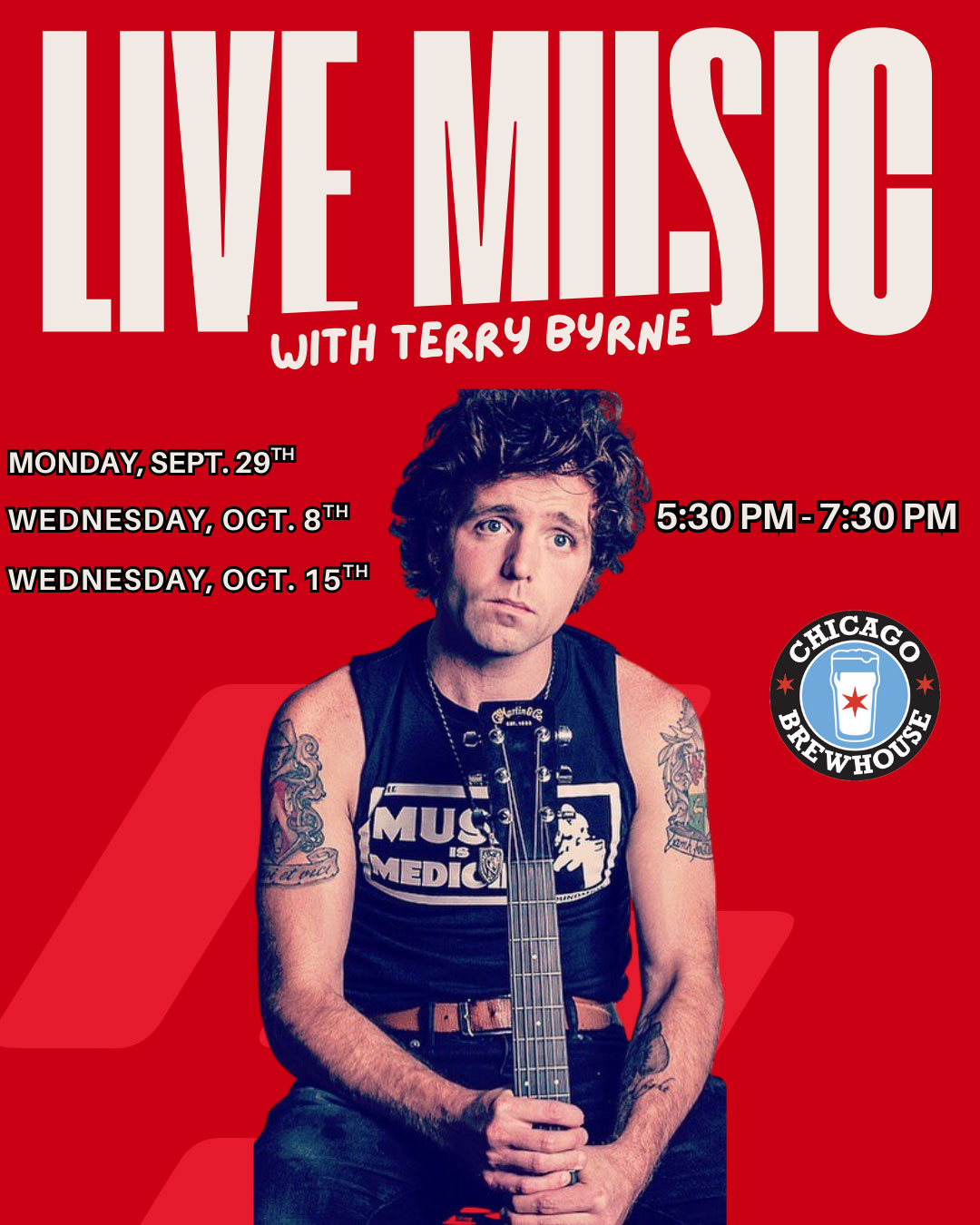 Smiley Tillmon Band – Live at Chicago Brewhouse | Aug 24, 6–8 PM