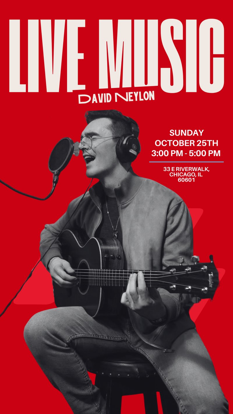 Live music David Neylon Sunday October 25th