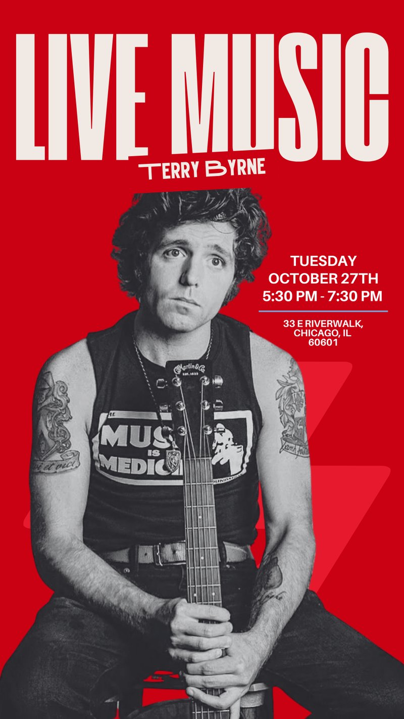 Live music Terry Byrne Tuesday October 27th